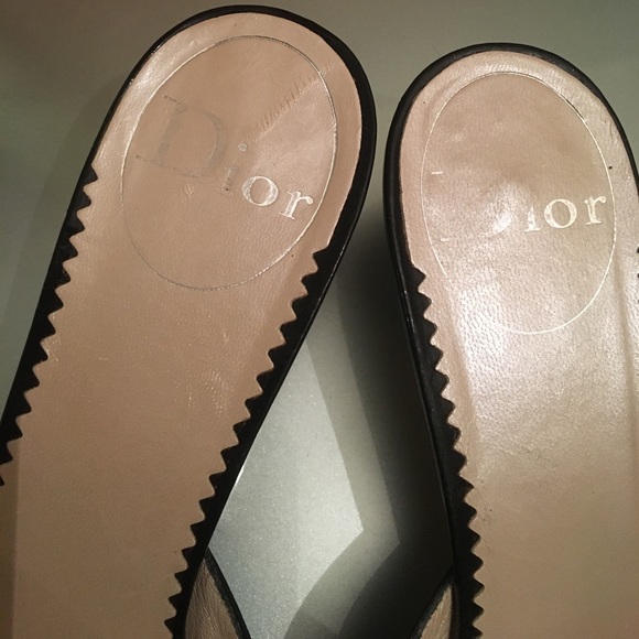 Dior Black Kitten Heels - Picture 3 of 8